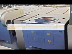 Komplettes und sicheres Induktionsschmelzsystem für Aluminium der ersten Klasse