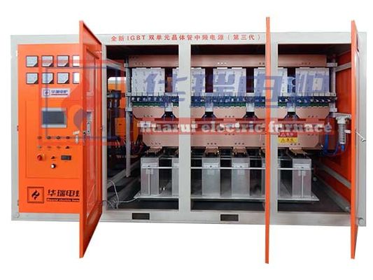 China Transistorenmittelfrequente Stahlschmelzofen mit Energieeinsparvorteil