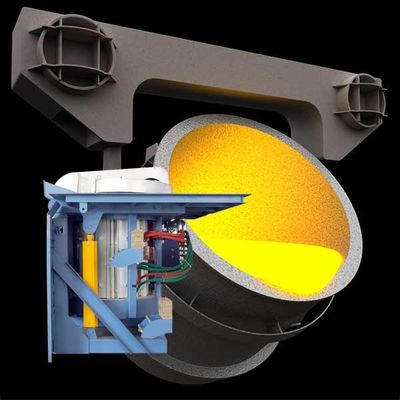 Mittelfrequenz-Metallschmelzofen Industrie-Induktionsofen-System Energieeinsparung