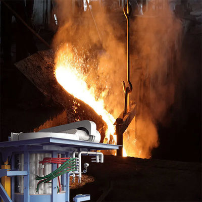 Lange Lebensdauer Energieeinsparung Eisenschmelz-Induktionsofen Induktionsofen mit einfacher Bedienung