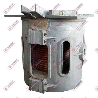 Induktions-Aluminiumkanister Schmelzofen Wasserkühlung