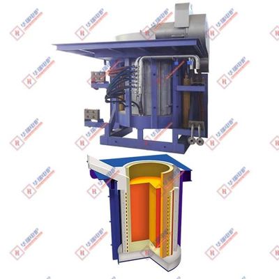 660V Induktionsschmelzofen Niedriger Stromverbrauch 3500KW