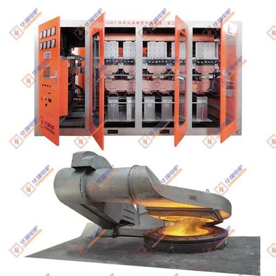 Mittelfrequenz-Induktions-Goldschmelzofen mit geringer Wartung hohe Energieeinsparquote