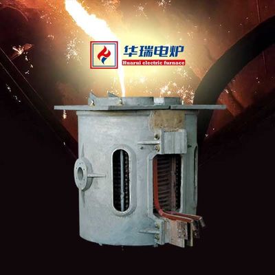 Kleiner Metallschmelzofen mit Induktion