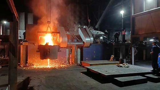 Zuverlässigkeit Induktionsschmelzofen Energieeinsparung Elektro-Eisenschmelzer mit Sicherheit