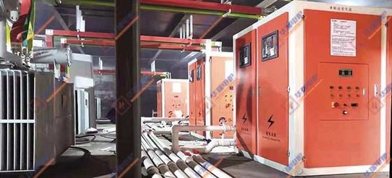 Sicherheit Metallschmelzofen Leistungsfaktor / Wirkungsgrad Eisen 530 Schmelzverbrauch