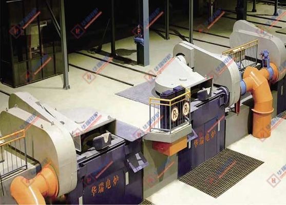 Wirkungsgrad Elektrischer Ofen zum Schmelzen von Metallen Induktionsschmelzofen Energieeinsparung &gt; 95% Sicherheit