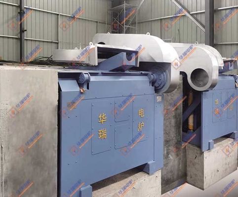 Wirkungsgrad Elektrischer Ofen zum Schmelzen von Metallen Induktionsschmelzofen Energieeinsparung &gt; 95% Sicherheit