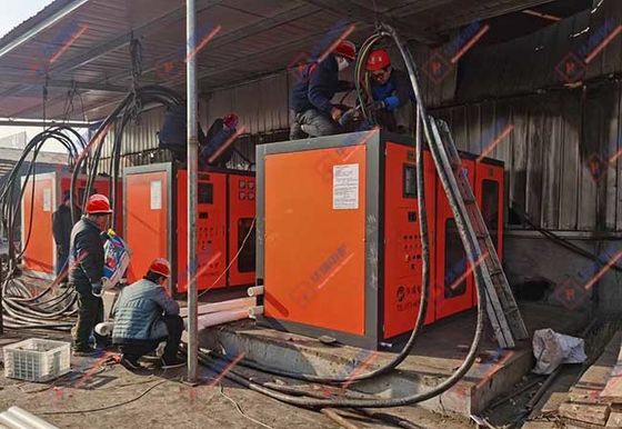 Wirkungsgrad Elektrischer Ofen zum Schmelzen von Metallen Zuverlässigkeit Energieeinsparungsfaktor &gt; 95%