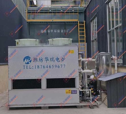 Wirkungsgrad Elektrischer Ofen zum Schmelzen von Metallen Induktionsschmelzofen Energieeinsparung &gt; 95% Sicherheit