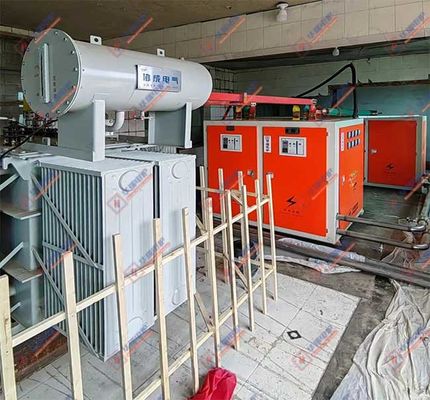 Sicherheit Metallschmelzofen Leistungsfaktor / Wirkungsgrad Eisen 530 Schmelzverbrauch