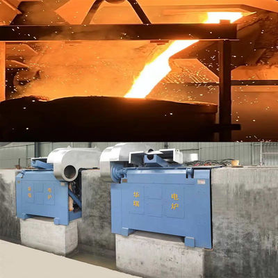 Verbrauch und hohe Haltbarkeit Eisenschmelzofen für Metallrecyclinganlagen