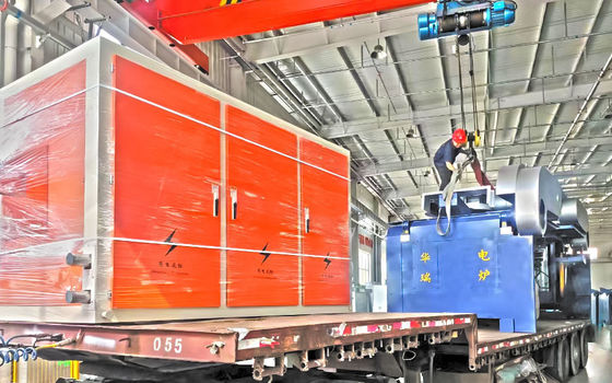 Elektrischer Induktions-Wärmebehandlungsofen für Eisen und Stahl 1500-1700°C
