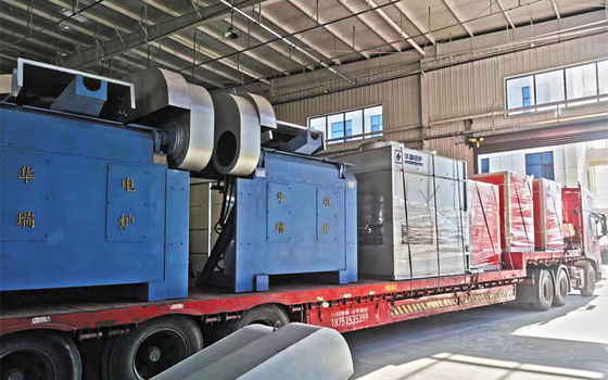 Elektrischer Induktions-Wärmebehandlungsofen für Eisen und Stahl 1500-1700°C
