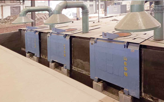 Aluminium-Schmelzofen mit hoher Haltbarkeit mit komplettem und sicherheitstechnischem System